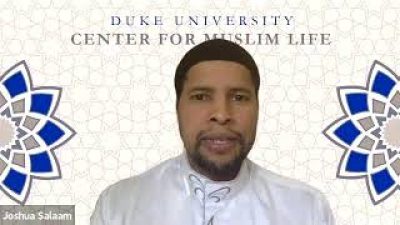 Chaplain Joshua Salaam  Center for Muslim Life